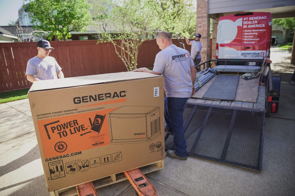 New Generac whole home generator in Daytona Beach